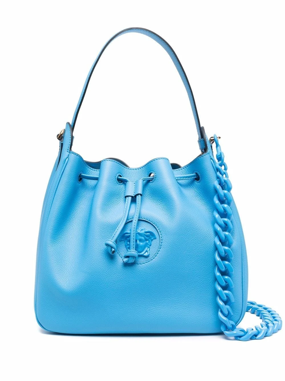 Versace Qualité Excellente Sac seau à plaque Medusa sacs seau femme 3 Versace sac seau à plaque Medusa