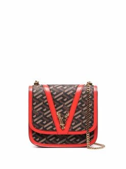 Versace sac porté épaule La Greca