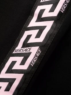 Versace pantalon de jogging à bandes Greca