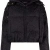 Versace doudoune à logo imprimé
