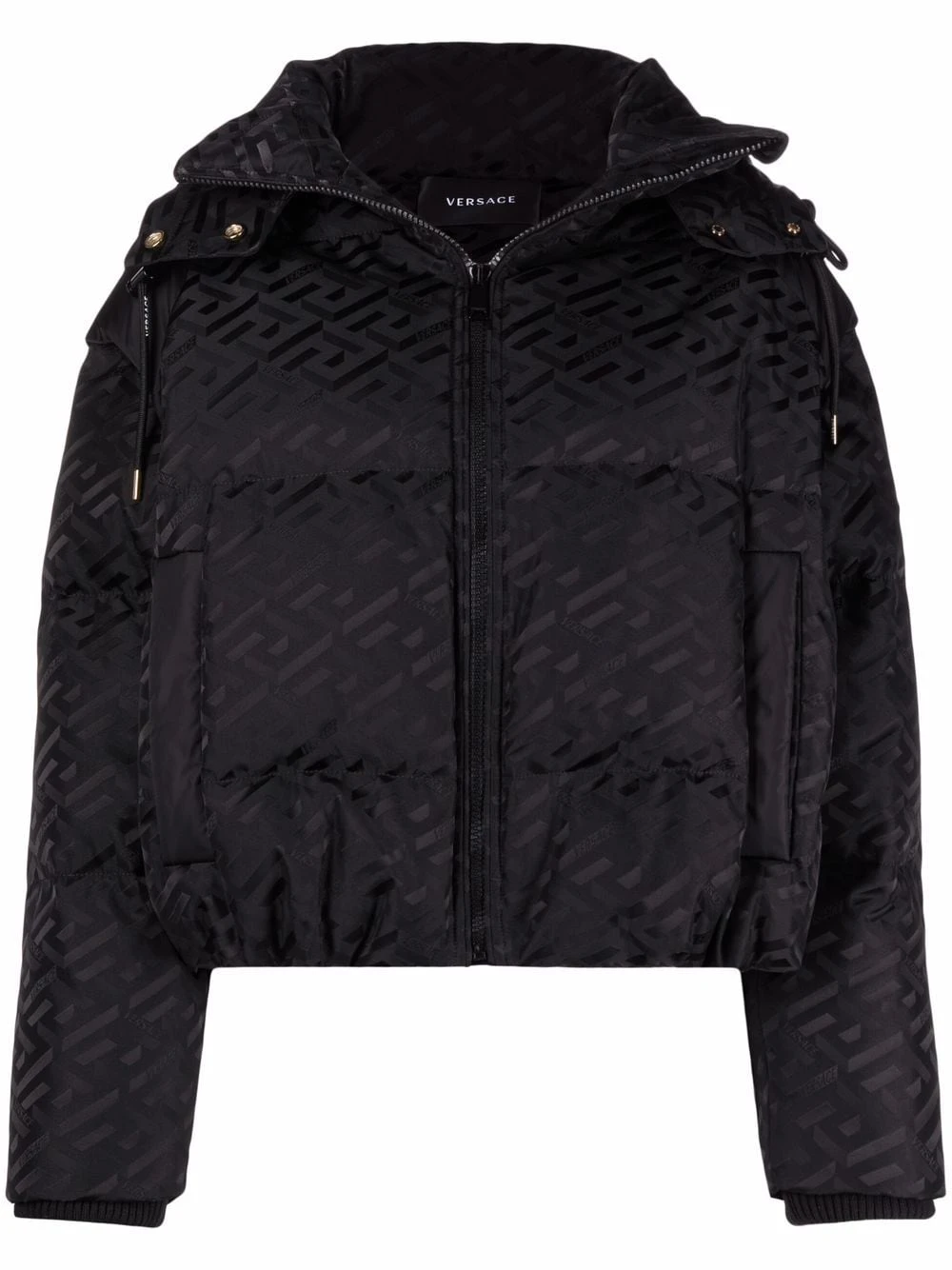 Versace Prix d’Amis Doudoune à logo imprimé doudounes femme 3 Versace doudoune à logo imprimé