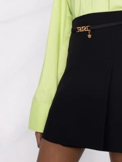 Versace minijupe La Greca à coupe trapèze