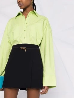 Versace minijupe La Greca à coupe trapèze