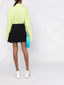 Versace minijupe La Greca à coupe trapèze