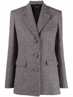 Versace blazer à plaque Medusa