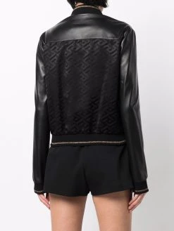 Versace veste bomber Greca à empiècements contrastants