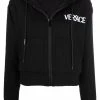 Versace hoodie à imprimé Greca