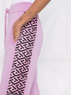 Petit Prix Versace Pantalon de jogging La Greca pantalons de survêtement femme 12 Versace pantalon de jogging La Greca