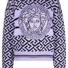 Versace pull La Greca Medusa en maille