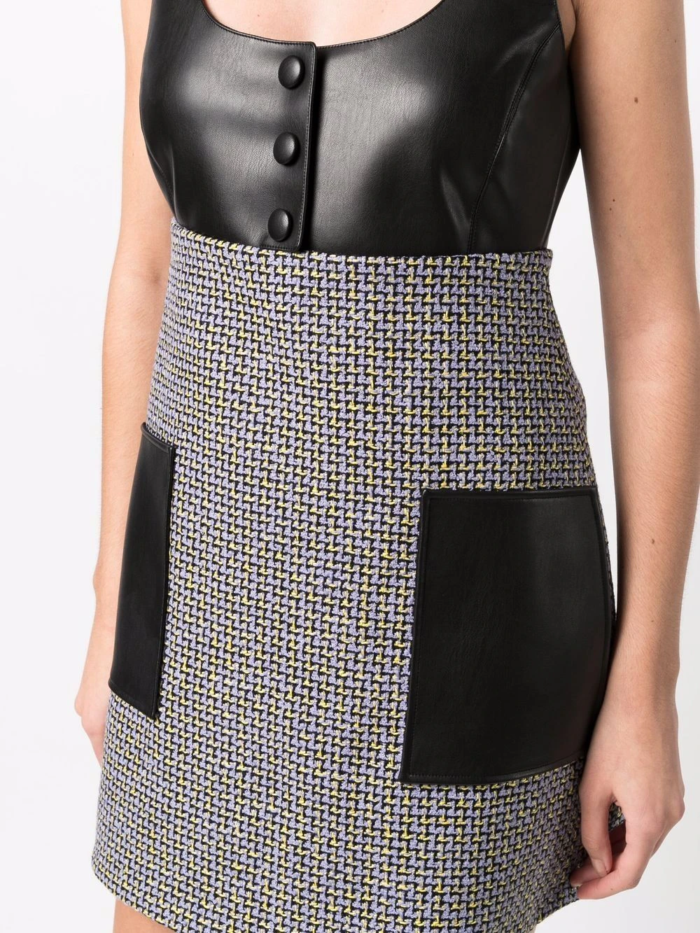 Versace Robe sans manches en tweed Prix Préférentiel robes de jour femme 7 Versace robe sans manches en tweed