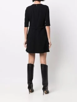 Versace robe courte plissée