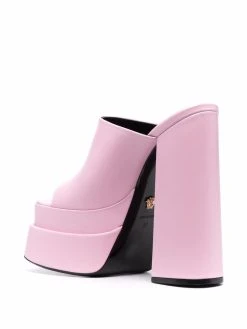 Versace 50% Off De Vente Mules à talon haut femme 8 Versace mules à talon haut