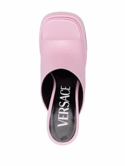 Versace 50% Off De Vente Mules à talon haut femme 9 Versace mules à talon haut