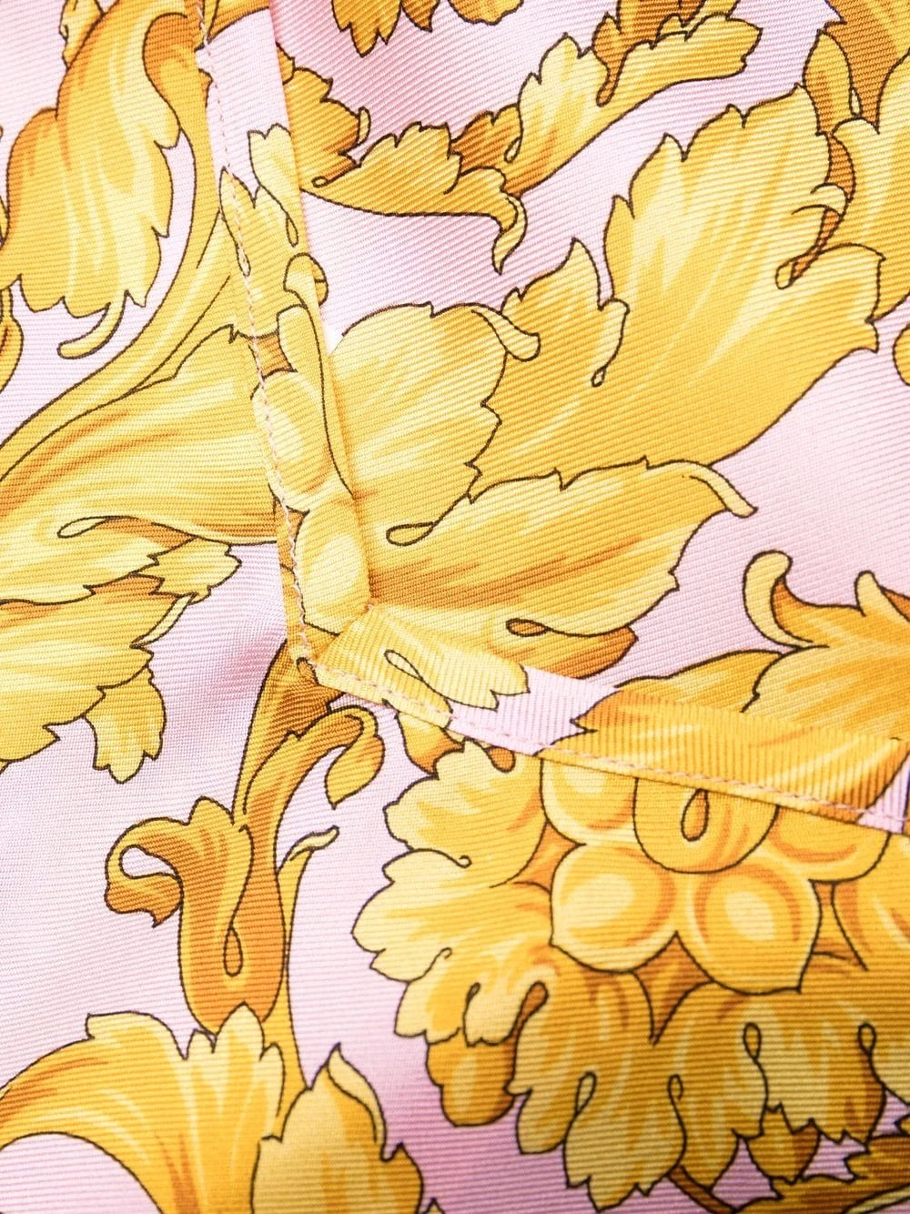 Versace Débardeur en soie à imprimé Barocco Prix Favorable caracos & corsets femme 5 Versace débardeur en soie à imprimé Barocco