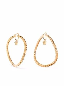 Versace créoles à motif Medusa