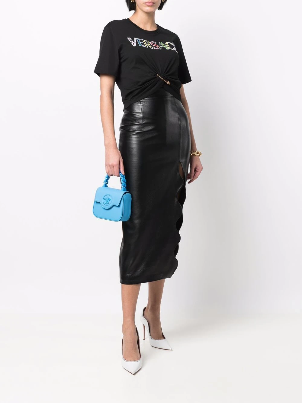 Versace Prix Distinctifs Sac à main Medusa Head en cuir sacs cabas femme 4 Versace sac à main Medusa Head en cuir