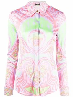Versace chemise à logo Medusa imprimé