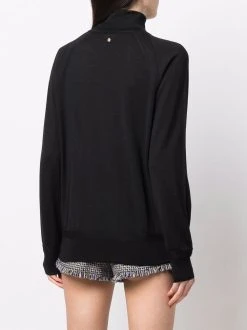 Versace Pull en maille à col montant Prix Acceptable pulls femme 10 Versace pull en maille à col montant