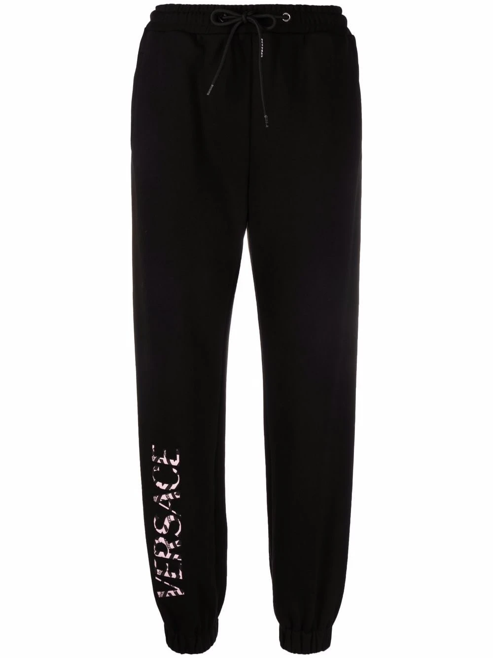 Versace Pantalon de jogging à logo appliqué Prix Dégriffé pantalons de survêtement femme 3 Versace pantalon de jogging à logo appliqué