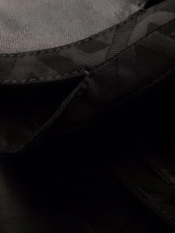 Versace short court en cuir