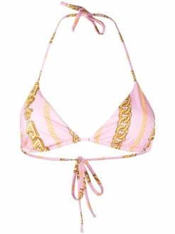 Versace bikini à imprimé chaine