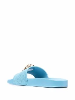 Versace claquettes à plaque Medusa