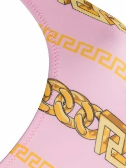 Versace maillot de bain à imprimé chaine