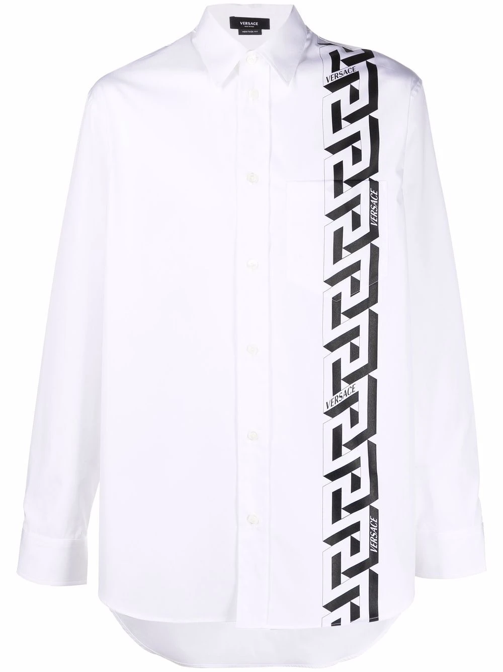 Versace Prix Abordable T shirt à imprimé Greca chemises homme 3 Versace t-shirt à imprimé Greca