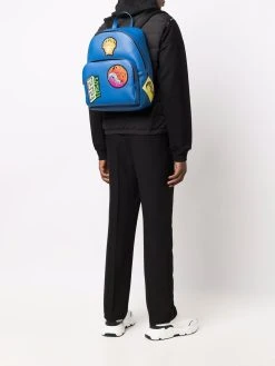 Versace sac à dos La Medusa en cuir