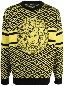 Versace pull La Greca Medusa en jacquard