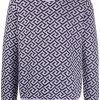 Versace pull Greca en maille intarsia