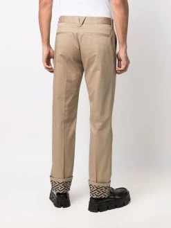 Versace pantalon chino à coupe droite