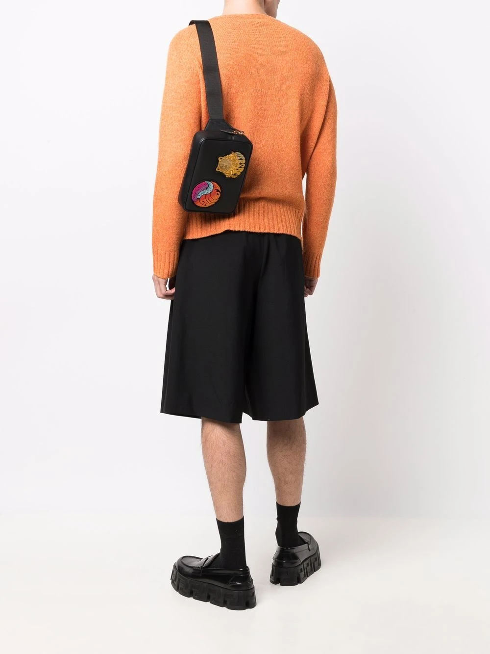 Réduction Versace Sac banane à logo sacs banane homme 4 Versace sac banane à logo