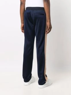 Versace pantalon de jogging à rayures latérales
