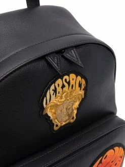 Versace sac à dos La Medusa en cuir