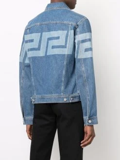 Versace veste à imprimé Greca