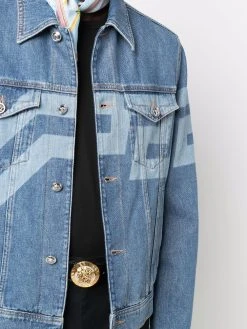 Versace veste à imprimé Greca