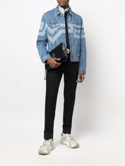 Versace veste à imprimé Greca