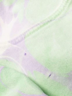 Versace jean droit à motif tie dye