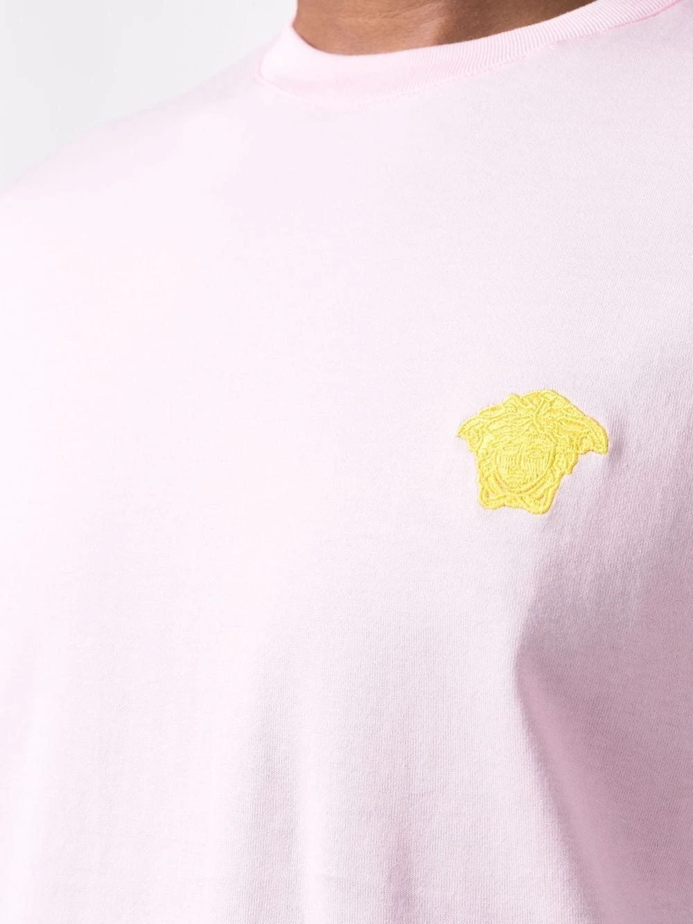 Prix Dégriffé Versace T shirt à logo brodé Medusa t-shirts homme 7 Versace t-shirt à logo brodé Medusa