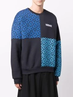 Versace sweat à imprimé La Greca