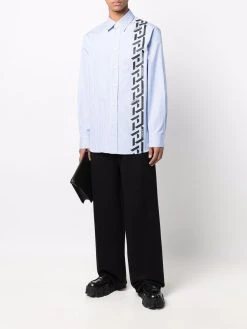 Versace pantalon de costume à coupe ample