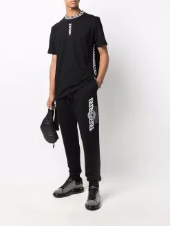Versace pantalon de jogging à détail Greca