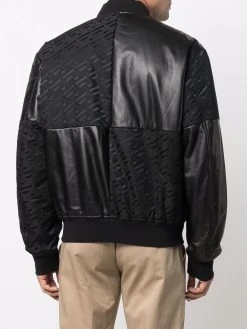 Versace veste bomber à design à empiècements