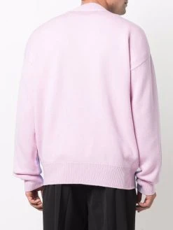 Versace pull à imprimé Greca