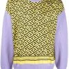 Versace pull à imprimé Greca
