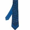 Versace cravate à motif Greca imprimé