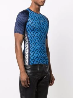 Versace haut cintré à imprimé Greca