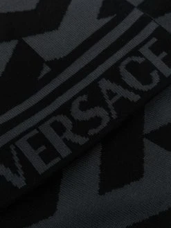 Versace écharpe La Greca en maille