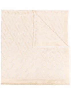 Versace écharpe à motif monogrammé